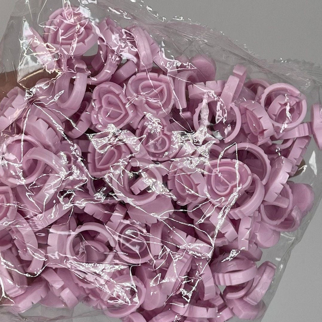 100 Piece Glue Rings